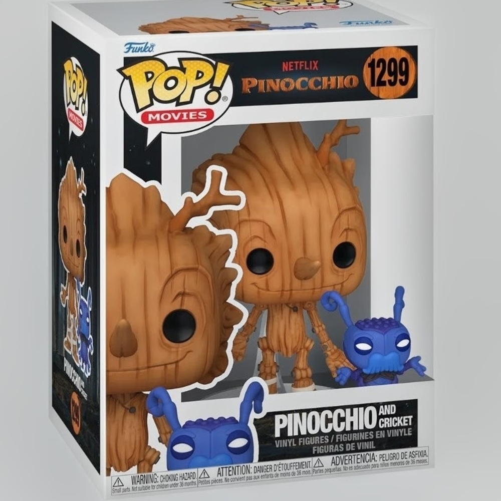 Funko Pinocchio Vinyl Figure - Multicolor Netflix Version**New**